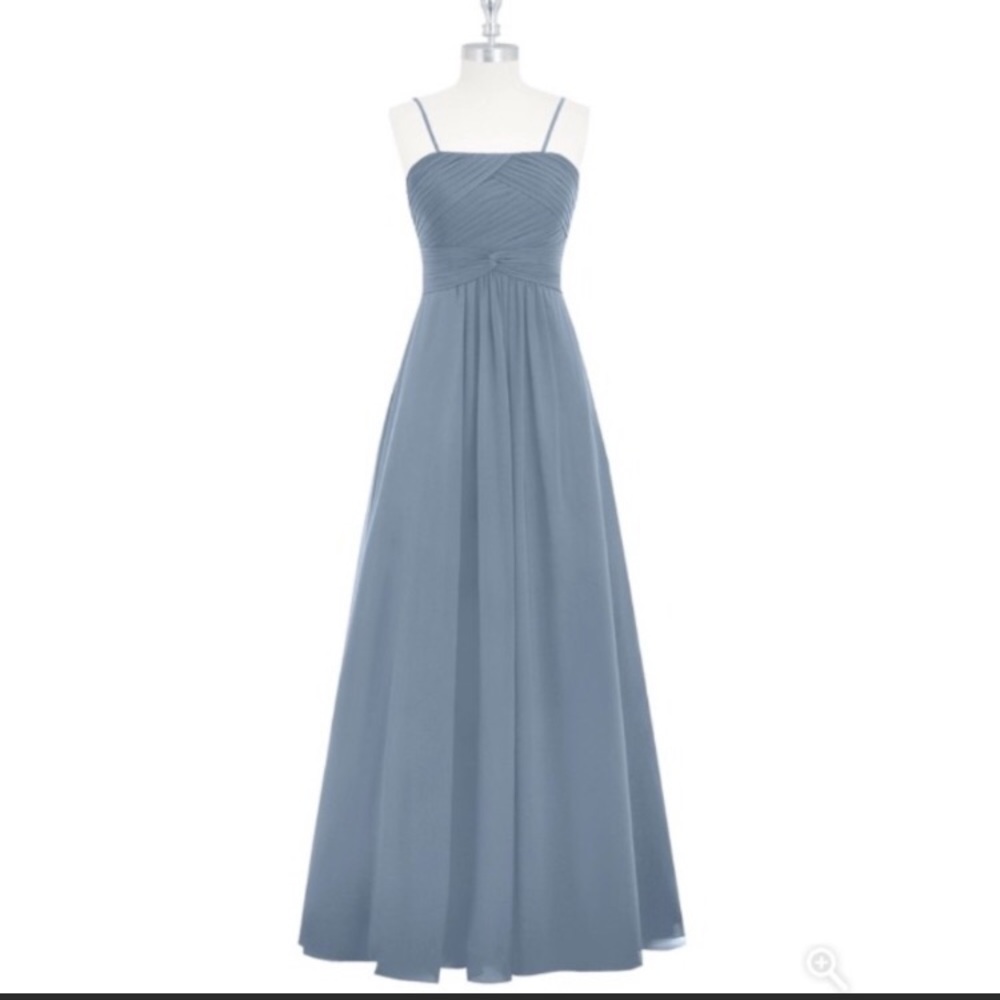 Azazie dress in dusty blue size 0